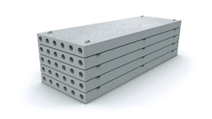 Плиты перекрытия пустотные