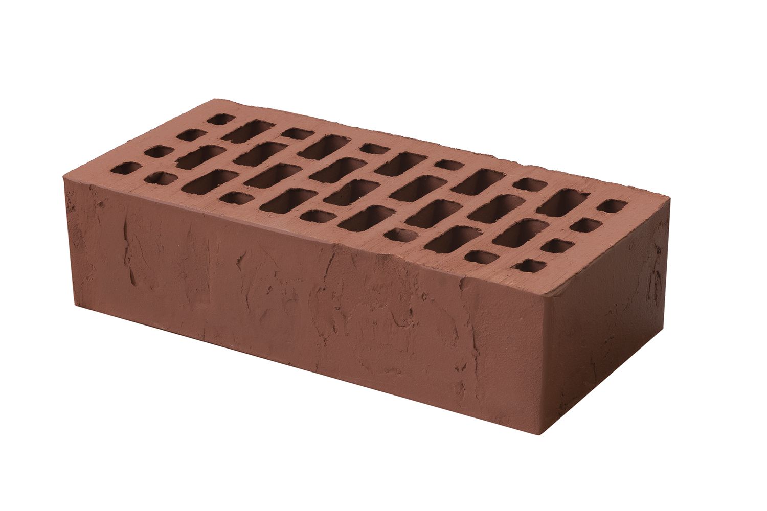 Облицовочный кирпич бордо Терра 1 NF