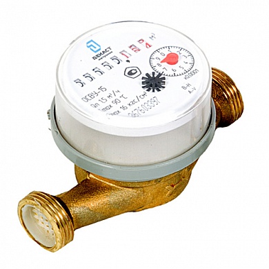 Счетчик универсальный ОСВУ-15 Декаст Метроник (110мм, БЕЗ КМЧ и обр.клапан.)