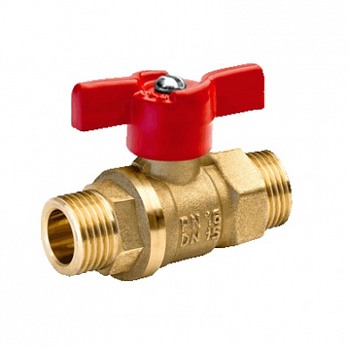 Кран шаровой БАЗ 11б27п1 ШШ бабочка 15 (А32/1)