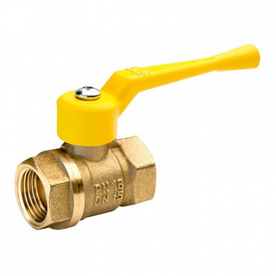 Кран шаровой газовый БАЗ 11б27п ГГ рычаг 15 (А10)