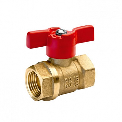 Кран шаровой БАЗ 11б27п1 ГГ бабочка 15 (А30/1)