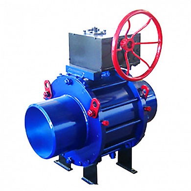 Кран шаровой Маршал 11с67п СП под приварку 40 (PN16) с редуктором