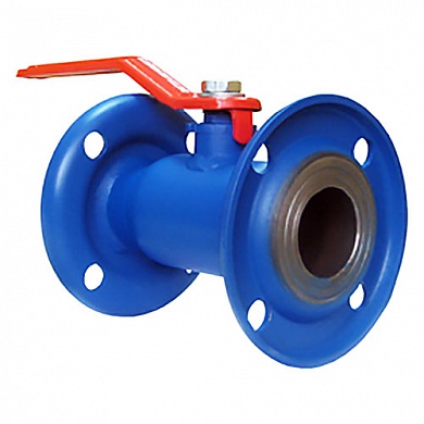 Кран шаровой цельносв. Маршал 11с67п 2ЦФШ фланец штампов. 100/80 (PN25)