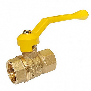 Кран шаровой газовый Галлоп Стандарт 220 ГГ рычаг 15